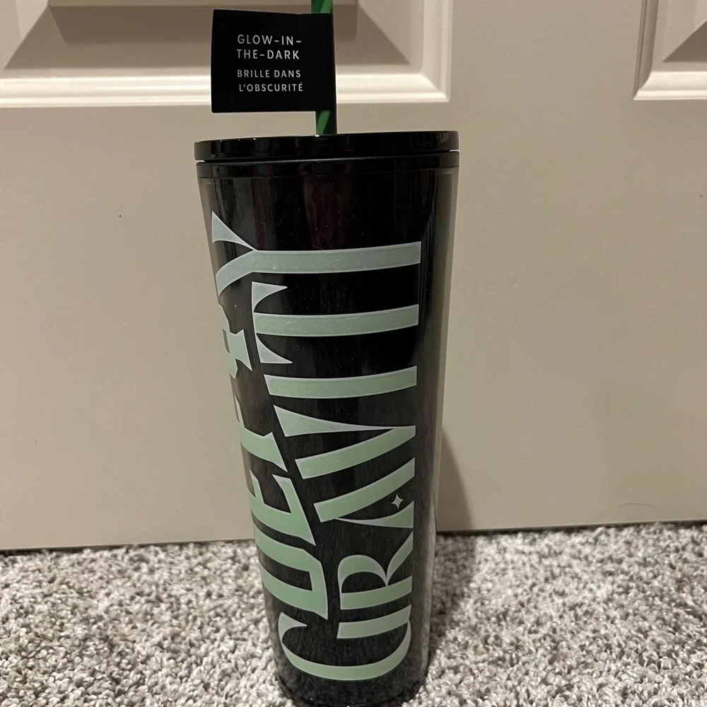 🆕 Starbucks x Wicked | Defy Gravity Elphaba Glow in the Dark 24oz Cold Cup, NWT